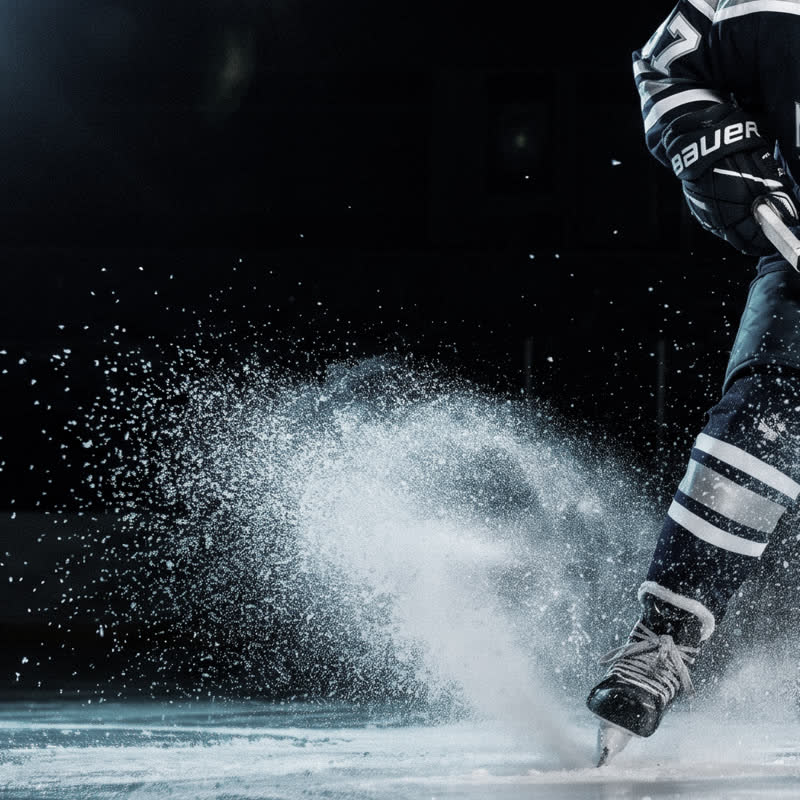 Ice spray detail